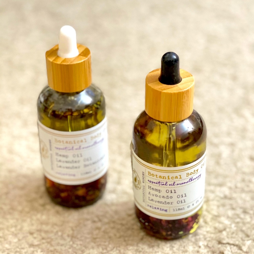 HOME AND BODY botanical body oil bundle